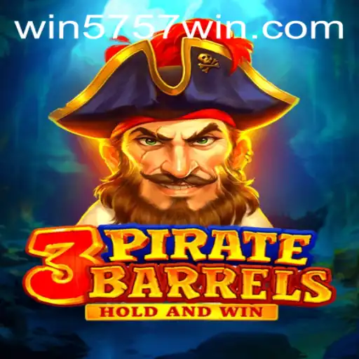 Descubra a Aventura de '3PirateBarrels' em 5757win.com